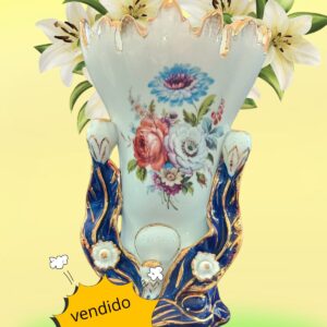 Vaso/floreira em porcelana portuguesa
