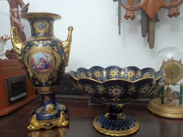 Belíssima Fruteira Centro De Mesa E Anfora Sagres - Image 3
