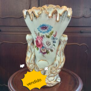 Vaso/ floreira em porcelana portuguesa
