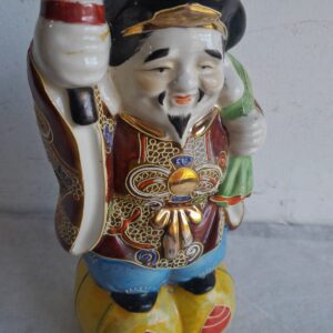Garrafa Decantador De Saque Em Porcelana Kamotsuru #590