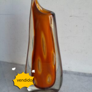 Vaso Murano Doublé #598 Ambar